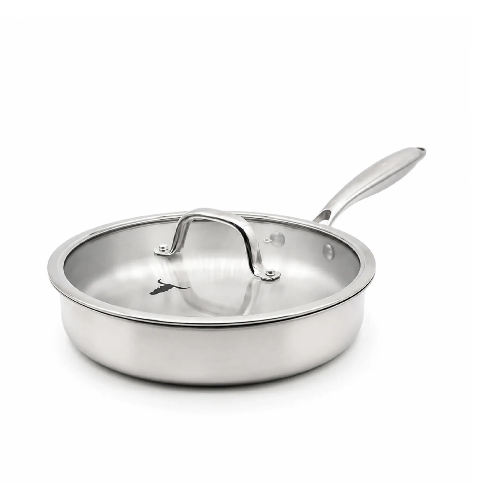 Sartén N20 Acero Inox con Tapa
