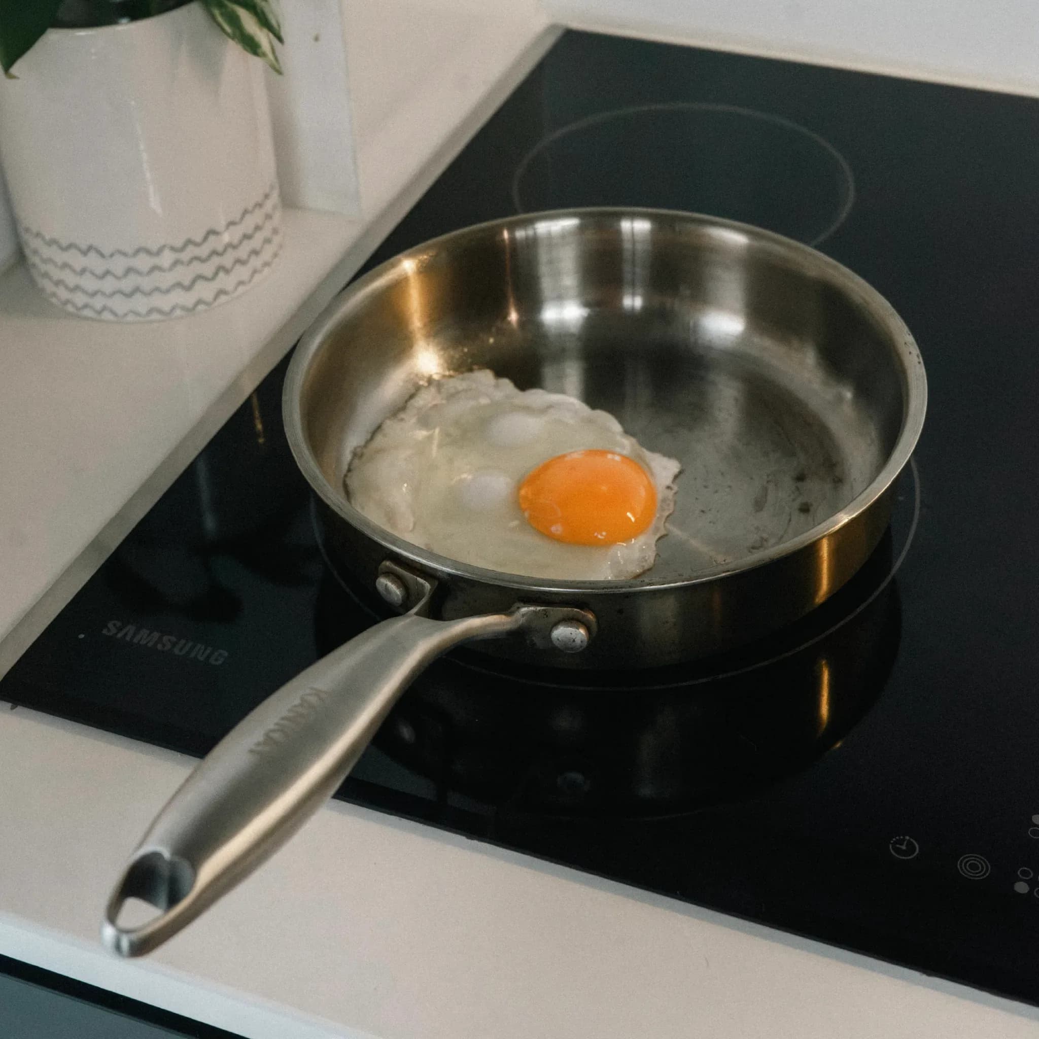 Sartén N20 Acero Inox con Tapa